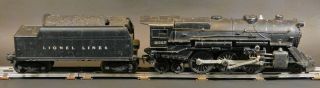 Vintage Lionel O Gauge 2 - 6 - 4 Locomotive 2025 With Tender 6466w