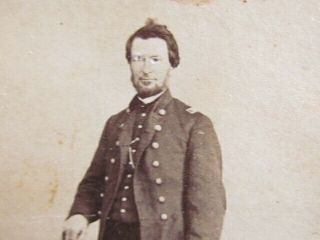 207th Pennsylvania Infantry Colonel Robert Cox Cdv Photograph