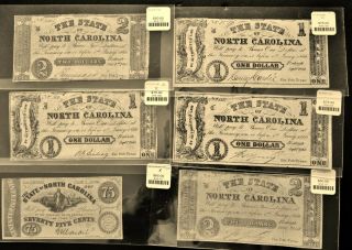 Civil War Money,  10 Relics,  Confederate Currency