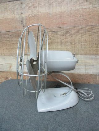 Vintage GE General Electric Oscillating Fan 12 