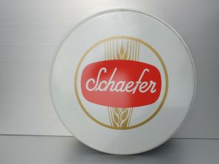 Vintage 1960 ' s Schaefer Beer Serving Tray 12 