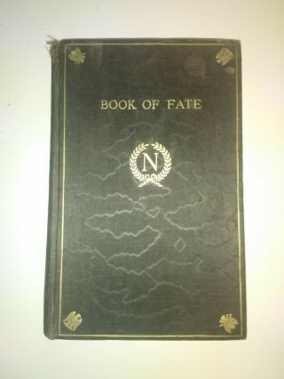 The Book Of Fate.  Napoleon,  Ancient Oracle,  Vintage Occult