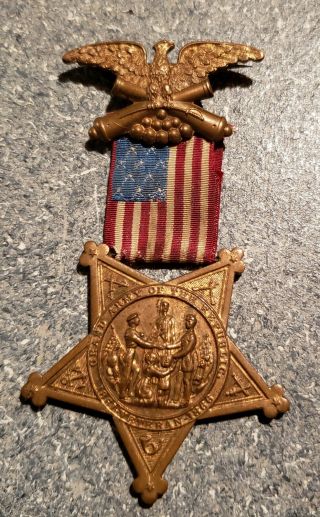 Us Civil War Veteran Medal 1861 - 1865 Gar Grand Army Of The Republic B68958