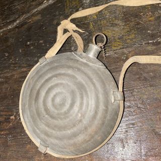 Old Civil War Canteen Marked