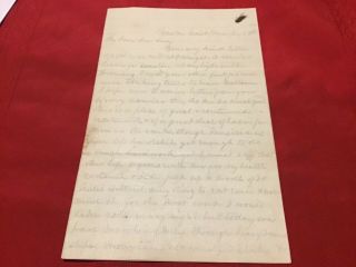 Civil War Letter From Ohio 7th Volunteer Infantry Soldier.  30