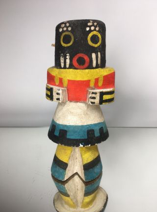 Early Leader Kachina Hopi Route 66 Native American Wood Carving Totem Wooden
