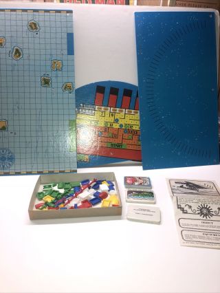 The Sinking Of The Titanic Board Game Vintage 1976 Ideal Toy Corp.  Cards