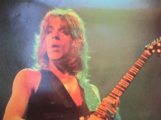 Randy Rhoads Guitarist Ozzy Mancave Rock Music Vintage Posters 1985