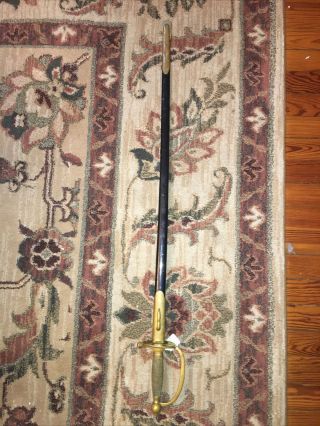 Us Model 1840 Nco Sword Ames 1864 Civil War