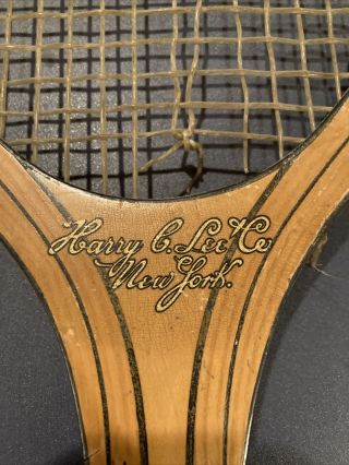 Vintage Harry C.  Lee Waverly Tennis Racquet