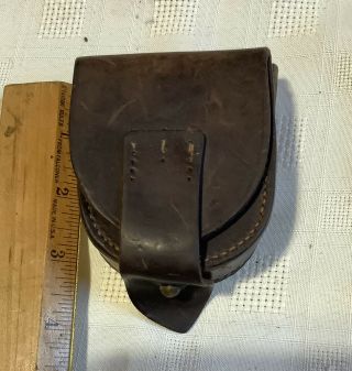 Civil War? Bullet Or Cap Pouch French Modele Depose