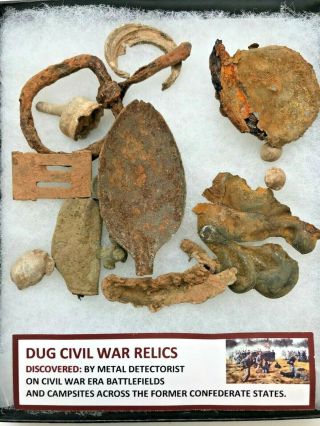 Rare Authentic Dug Civil War Relics - Battlefields - Rdciv15