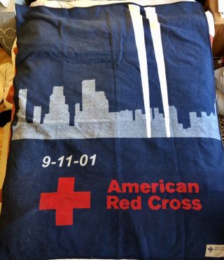 Pendleton Blanket Limited Edition - Umatilla County Red Cross 9/11/01 Memorial 91