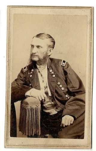 Civil War Cdv Union Cavalry General Judson Kilpatrick