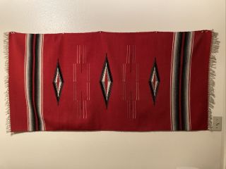 Ortega Wool Hand Woven Blanket - Chimayo,  Mexico