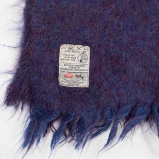 Avoca Handweavers Lap Blanket Throw Mohair Wool Plaid Made in Ireland 54 x 66 2