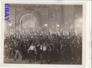 Phantom Of The Opera Angry Crowd Vintage Photo