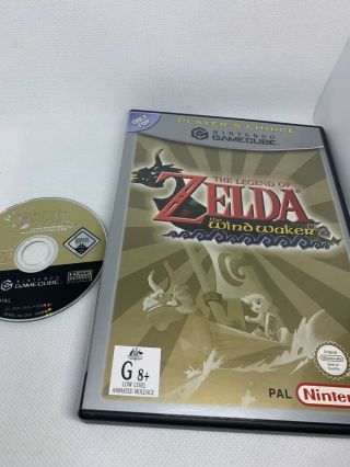 Nintendo Gamecube - The Legend Of Zelda: Wind Waker - Vintage Game