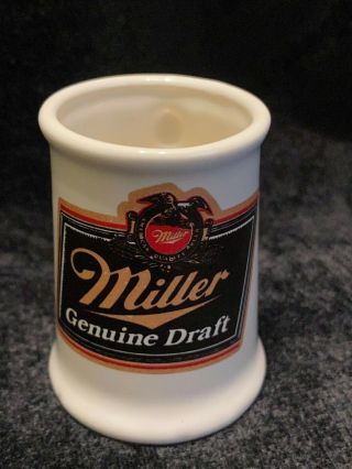 Vintage Miller Draft Beer Shot Mug With Handle " Shot Glass "