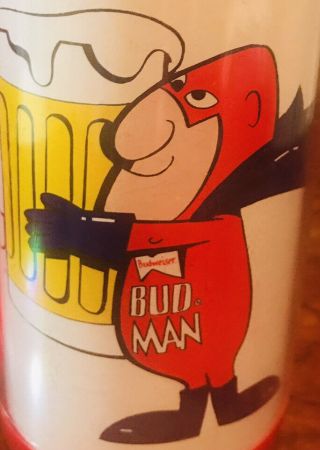 Bud Man Budweiser Beer Mug Vintage