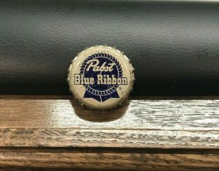 Vintage Pabst Blue Ribbon Beer Cork Bottle Cap Crown Pabst Brewing Milwaukee Wi