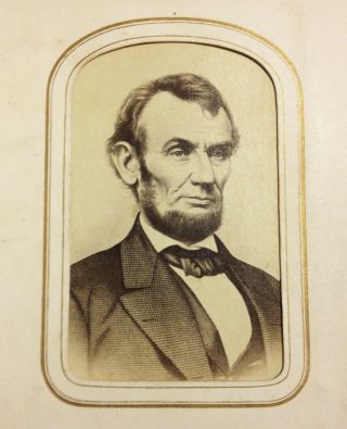 1865 Civil War 30 Cdvs Photo Album Abe Lincoln And Cabinet,  Union Generals
