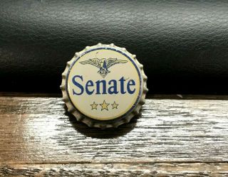 Vintage Senate Beer Cork Bottle Cap / Crown Heurich Brg Washington Dc