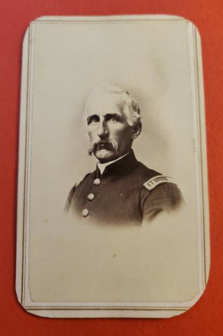 Cdv Of Capt.  Samuel P.  Russell,  3rd York Light Artillery