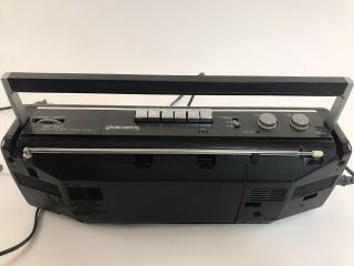 Vintage SONY Sound Rider CFS - 210 Boom Box Tape Deck Cassette Player radio 3