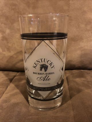 Rare Kentucky Bourbon Barrel Ale Town Branch Bourbon Cocktail Glass 12 Oz