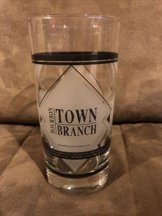 Rare Kentucky Bourbon Barrel Ale Town Branch Bourbon Cocktail Glass 12 oz 2