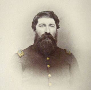 CDV of Captain Alfred Wakeley,  98th York Vols. 2