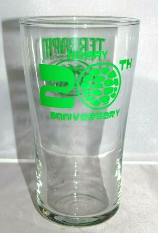 Terrapin Beer Co Hoppy 20th Pint Glass Athens Georgia Brewery Brewing Wing Cafe