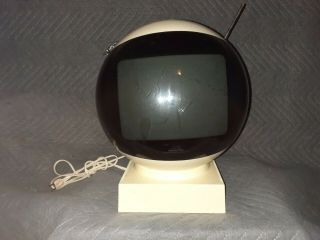 Vintage Jvc Television Videosphere Astronunt Space Helmet Non