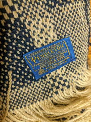 Pendleton Pure Wool Blanket Made In Usa