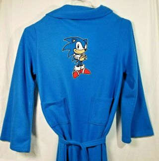 Sega Sonic The Hedgehog Blue Snuggie Warm Comfy Blanket Throw Robe One Size