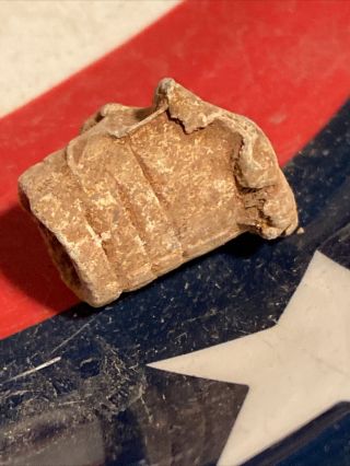 Dug Civil War Fired Hard Impact Minie Bullet