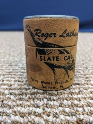 Roger Latham Slate Call Vintage Penn 