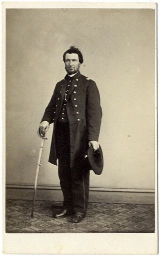 Col.  Robert Cox,  207th Pennsylvania Infantry Cdv Burnite,  Harrisburg