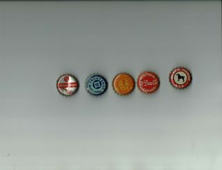 Beer Caps,  Frontenac,  Blue Label,  Red Stripe,  W.  Dow Co. ,  J.  Molson,  Black Horse