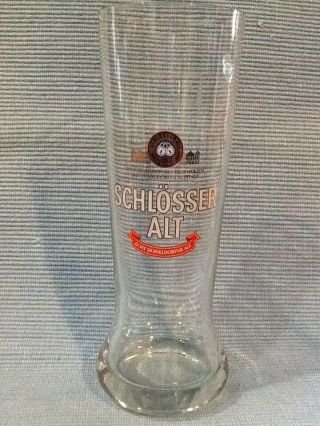 Schlosser Alt 0.  3l Rastal Beer Glass.  Düsseldorf Germany