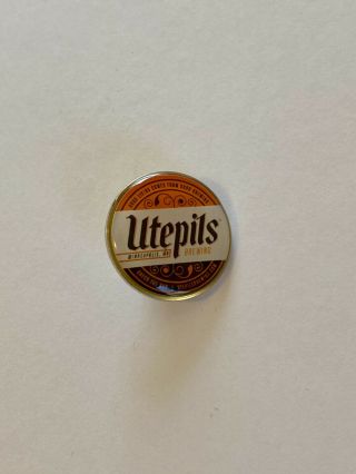 Utepils Brewing Brewery Minneapolis Mn Hat Lapel Pin Pinback Tack Souvenir Merch