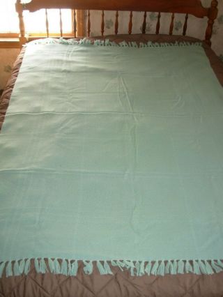 The Three Weavers Blanket Throw 100 Virgin Wool 50 X 72 Handwoven Usa