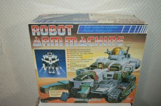 Ancien Robot Arm Machine Bandai Teleguide Vintage 1986