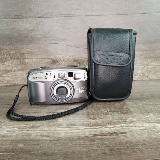 Pentax Espio 80v Vintage Point & Shoot Film Camera With Case All