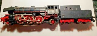 Vintage Marklin Ho Steam Locomotive 23014 W/ Tender Da 809 West Germany
