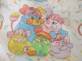 Twin Size Vintage Popples Sheets By The Bibb Co. ,  Usa