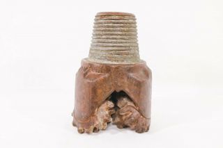 Tricone Drill Bit,  Water Gas,  Oil Well 4.  5 " X 7 " Display,  Door Stop,  Vintage