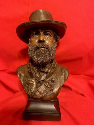 Ron Tunison Confederate Commanding General Robert E Lee Cold Cast Bust/sculpture