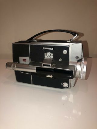 Vintage Honeywell Elmo Dual Filmatic With Zoom Lens 8 Movie Camera